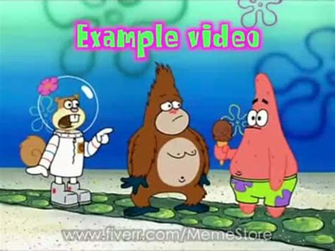 Spongebob Gorilla Meme