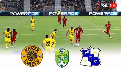 KAIZER CHIEFS Vs MILFORD FC LIVE NEDBANK CUP 23 24 Round 32 Live