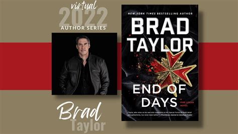 Author Series Brad Taylor End Of Days Youtube