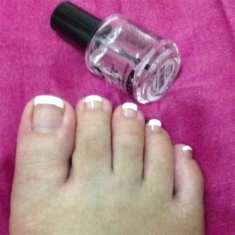 Classic French Pedicure French Pedicure Nails Inspiration Nails