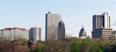 Skyline of Fort Wayne in Indiana image - Free stock photo - Public ...