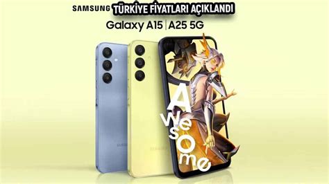 Samsung Galaxy A Ve A G Nin Fiyat A Kland