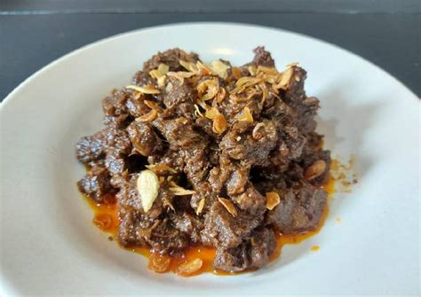 Resep Rendang Daging Bumbu Instan Indofood🥩 Oleh Fadhila And Albab Cookpad