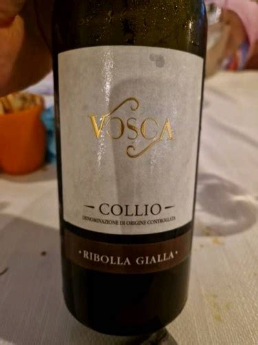 Vosca Ribolla Gialla Vivino Us