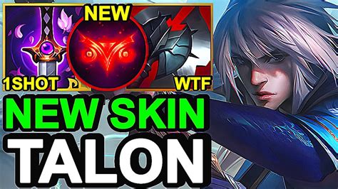 Wild Rift China Talon Mid New Op Skin One Shot Burst Talon Build