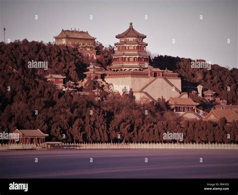 Beautiful Chinese Temple Buddhist Fragrance Pavilion In The Imperial