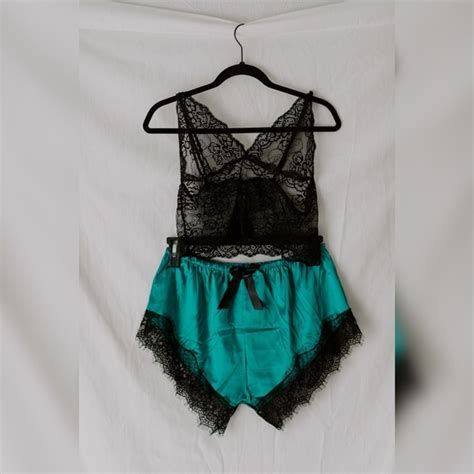 Intimates Sleepwear Emerald Lingerie Set Poshmark