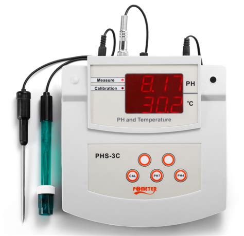 Phs 3c Benchtop Water Quality Analyzer Digital PH Temperature Meter