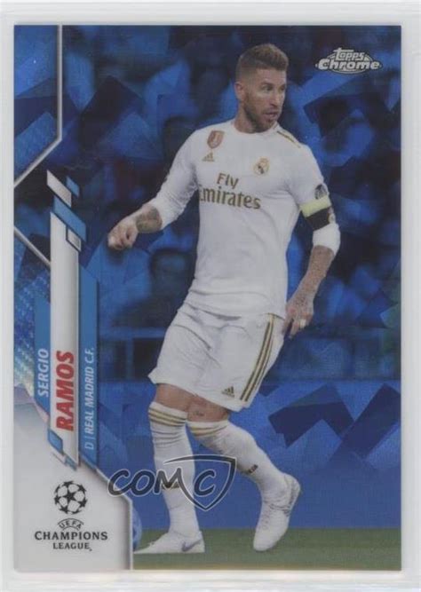 2019 20 Topps Chrome UCL Sapphire Edition Sergio Ramos 57 EBay