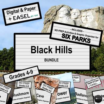 Black Hills National Parks Bundle By Tpt