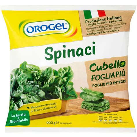 Spinaci Foglia Pi Orogel G Coop Shop