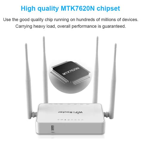 WE1626 Long Range Indoor Wireless Network 12V 1A Plug Router USB Port ...