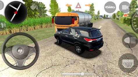 Toyota Fortuner Car Driving Game Night Mod Fortuner Car Game Playing