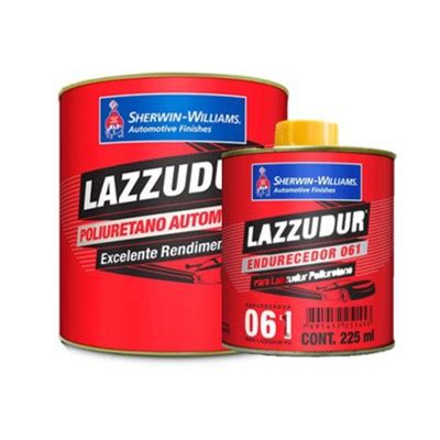 Tinta Automotiva PU Lazzudur Branco Geada II Cataliz 061 900ml