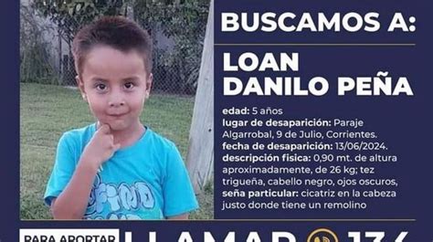 Inquietante hallazgo en la búsqueda de Loan el niño de 5 años que está