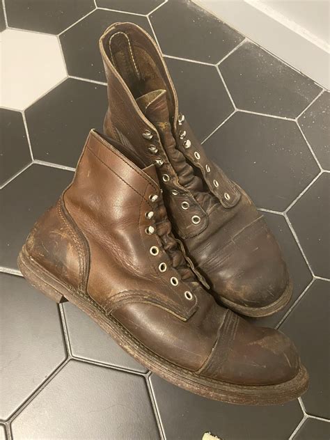 9 Years Of Wear Iron Ranger 8111 Rredwingshoes