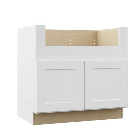 Hampton Bay Shaker Assembled 36x345x24 In Farmhouse Apron Front Sink