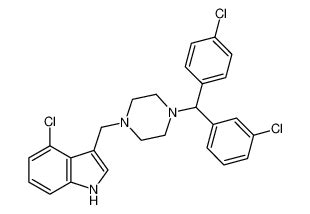 Cloro Clorofenil Clorofenil Metil Piperazin Il