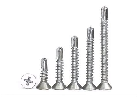 Pcs Ss M Flat Head Phillips Self Drilling Screw Self Tapping