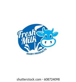 Dairy Logo Stock Vector (Royalty Free) 608724011 | Shutterstock