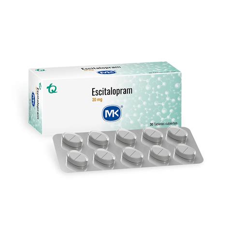 Escitalopram Mg Tableta Recubierta Theme Farmacias Theme Farmacias