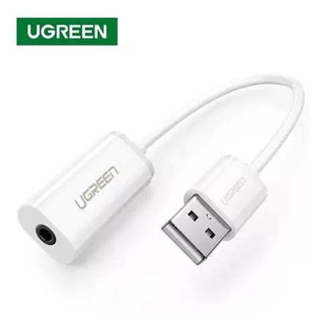 Tarjeta De Sonido Ugreen Externa De 3 5mm Adaptador Usb MercadoLibre