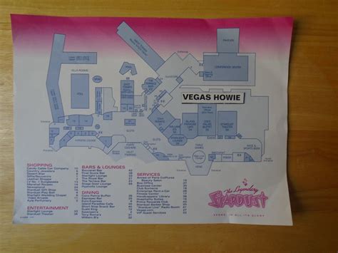 Las Vegas Hotel Map Layout