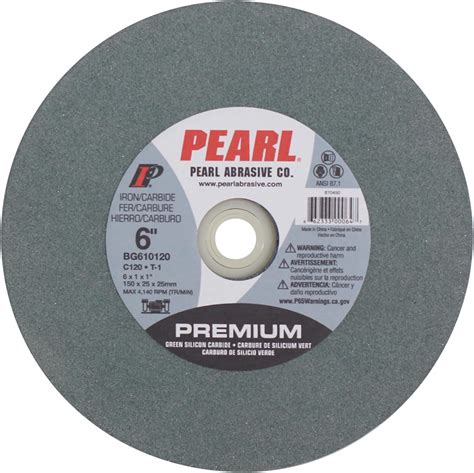 Pearl Abrasive Bg Green Silicon Carbide Bench Grinding Wheel With