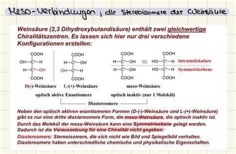 Verbindungen Mit Mehr Als Einem Chiralem Zentrum Flashcards Quizlet