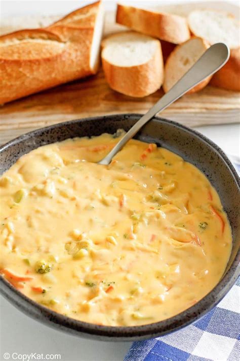 Panera Broccoli Cheddar Soup Recipe + Video - CopyKat Recipes