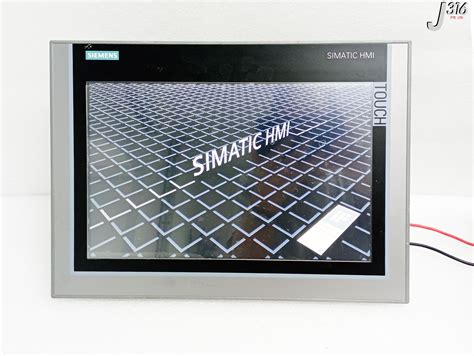 29377 SIEMENS SIMATIC HMI TP1200 COMFORT PANEL PC 12 6AV2 J316Gallery