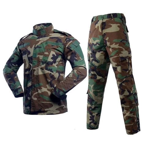 Military Woodland Camouflage ACU Uniform At Best Price Military