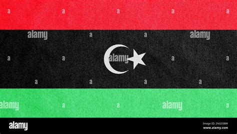 The National Flag Of Libya Illustration Flag Of Libya With Official