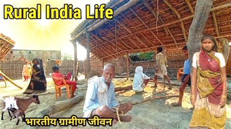 Morning Daily Routine In India Uttar Pradesh Farmer Rural Life Style In