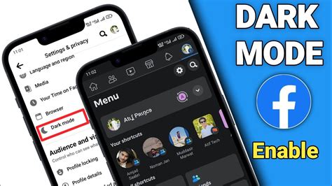 How To Enable Dark Mode On Facebook Facebook Me Dark Mode Kaise On