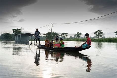 Assam Floods Worsens Over 1 04 L Affected Across 14 Districts Death