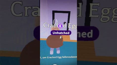 Ich öffne ein Cracked egg in Roblox adopt me 1 DEUTSCH YouTube