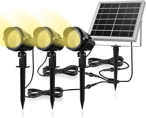 Spots Solaire Led Jardin Meikee 3 En 1 éclairage Solaire Extérieur