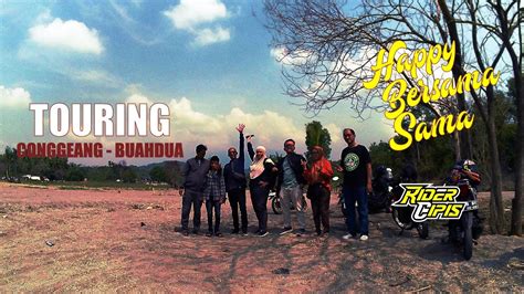 Touring Conggeang Buahdua Menembus Jalan Rusak Di Bendungan Cipanas