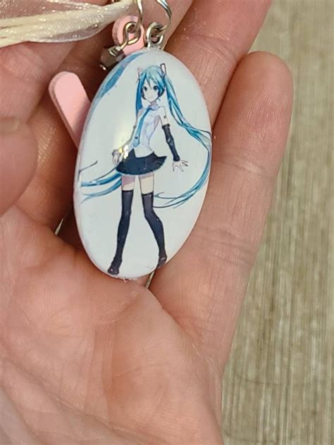 Hatsune Miku Inspired Necklace Etsy