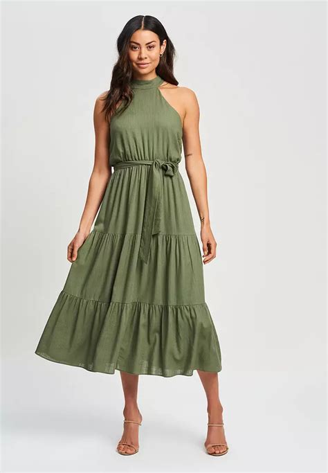 Buy Tussah Karlia Midi Dress Online Zalora Philippines