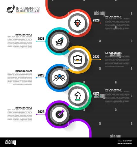 Infographic Design Template Creative Concept With 6 Steps Can Be Used For Workflow Layout