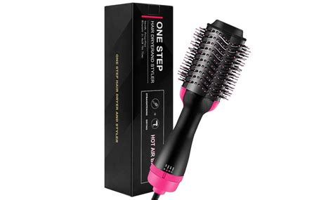 Hot Air Brush One Step Hair Dryer Brush Volumizer Styler For Straightening Groupon