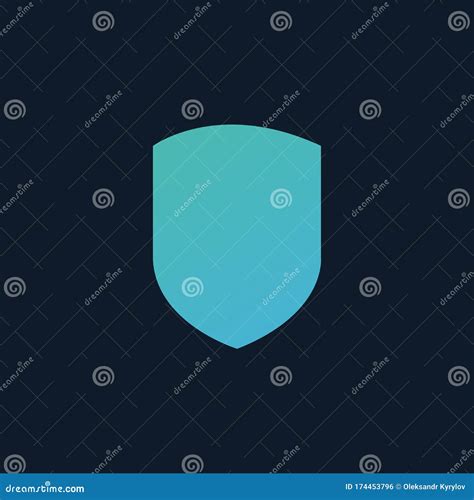 Blank Shield Icon Protection Sign Firewall Security Icon Shield Symbol For Your Web Site