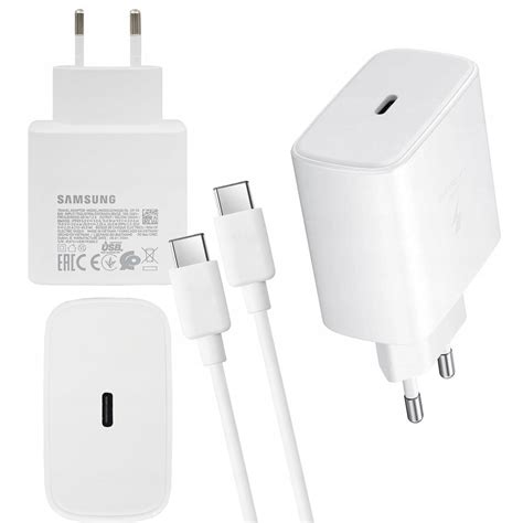 ORYGINALNA SZYBKA ŁADOWARKA SIECIOWA SAMSUNG EP TA845 45W USB C KABEL