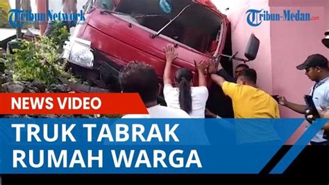 Sopir Hilang Kendali Truk Tabrak Rumah Warga Di Ambon Tribun Medan