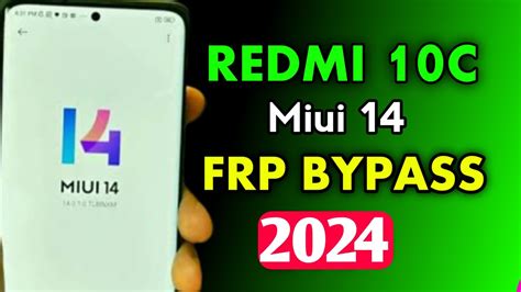 All Xiaomi Miui 14 Frp Bypass Without Pc Redmi 10c Miui 14 Frp Bypass