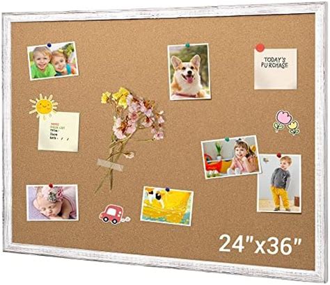 Board By Tableau D Affichage En Li Ge De X Cm Cadre En Bois