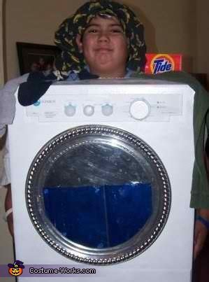 Homemade Washer Costume | Last Minute Costume Ideas