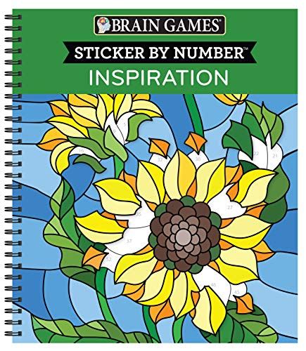 Brain Games Sticker By Number Inspiration Publications